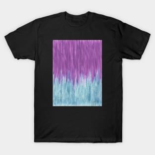 Aqua Sparkle Berry Abstract T-Shirt